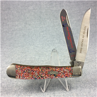 1986 Case 6254 SS Glitter First Issue Gulf Coast Knife Club Trapper