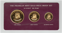 The 1979 Franklin Mint Gold Piece Proof Set   (Franklin Mint, 1979)