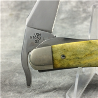 2014 Case 61953 L SS Olive Green 125th Anniversary RussLock
