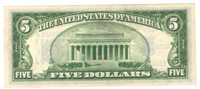 (Fr-1651m) 1934-A $5 Silver Certificate (MULE)