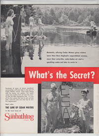 MODERN SUNBATHING AND HYGIENE  Vol. 26 #5    (Variant Cover, May, 1956) 