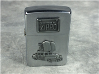 1998 Emblem Car Brushed Chrome Zippo Lighter 11611   205