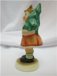 GIRL WITH FIR TREE Advent Candlestick Figurine (Hummel 116, TMK)