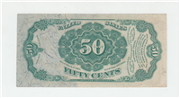 (Fr-1380)  1875 50 Cents Fractional Currency Note