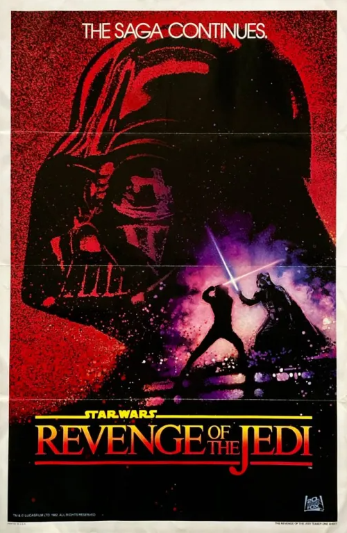 Revenge of the Jedi Movie Poster