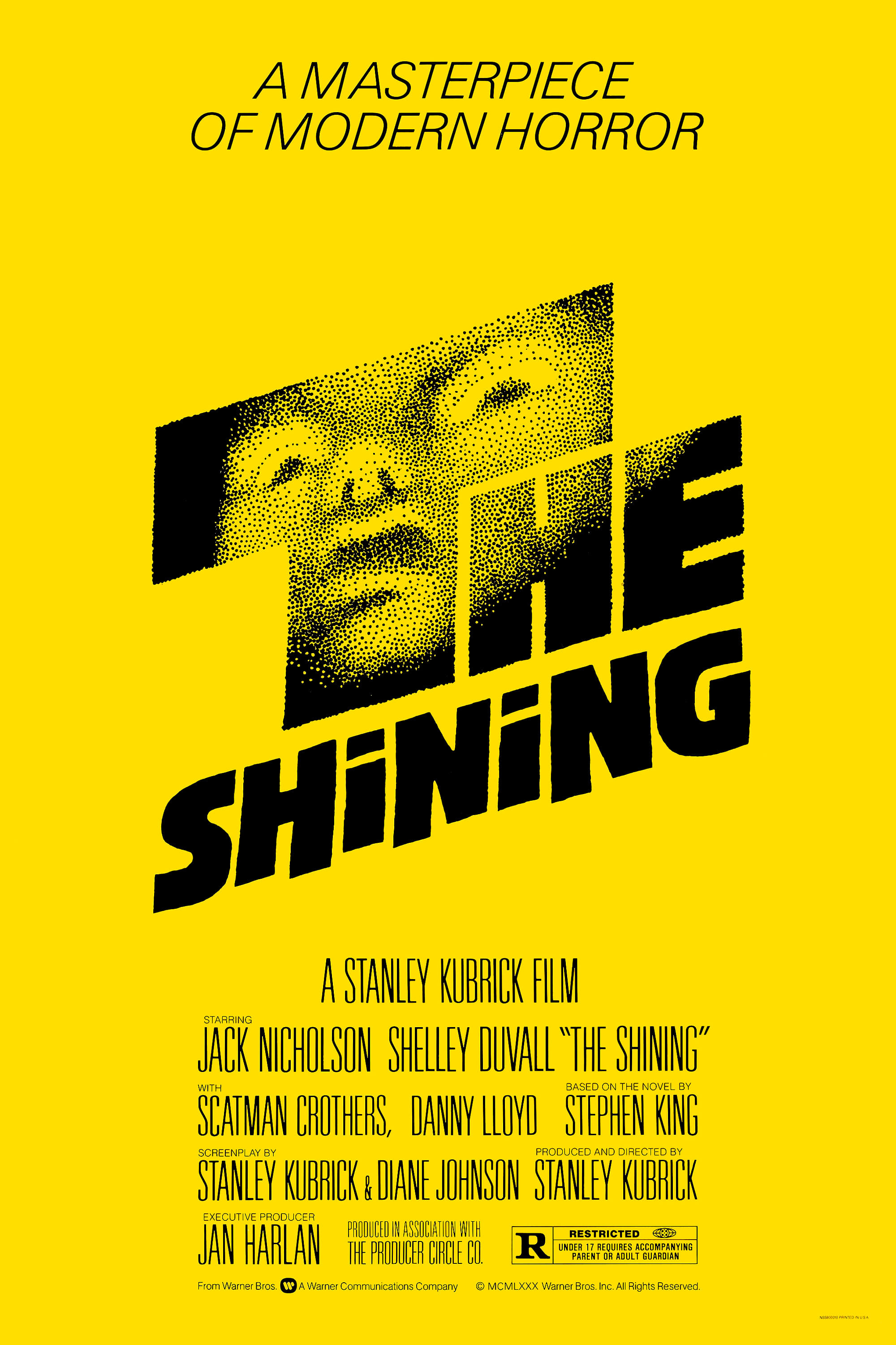 Saul Bass The Shining Movie Poster