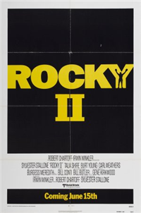 ROCKY II   Original American One Sheet   (United Artists, 1979)