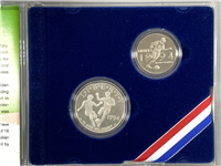 1994 World Cup Silver Proof Set (2 coins)