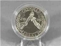 1988-SW Seoul Olympic Gold Silver 2 Coin Proof Set