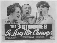 SO LONG, MR. CHUMPS   Original American Lobby Card Set   (Columbia, 1941)