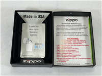2011 ZIPPO 205 Twin Towers Light NYC Satin Chrome Lighter