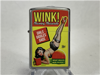 2014 ZIPPO 200 Wink! Charming Cheescake Pinup Girl Lighter