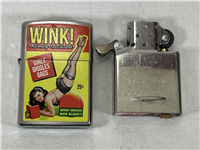 2014 ZIPPO 200 Wink! Charming Cheescake Pinup Girl Lighter