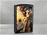 2011 ZIPPO 218 Fairies Black Matte Lighter