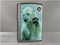 2011 ZIPPO 207 Polar Bear Underwater Street Chrome Lighter