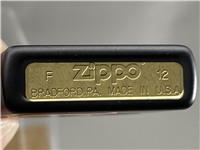 2012 ZIPPO 218 Three Jack Daniels Bottles Black Matte Lighter