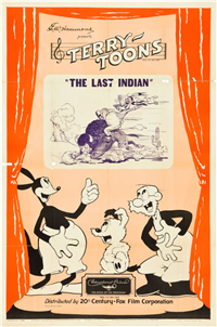 TERRYTOONS STOCK   Original American One Sheet   (20th Century Fox, 1938)