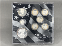2014-S Limited Edition Silver Proof Set (8 coins)