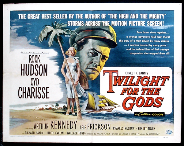 How much is TWILIGHT FOR THE GODS Original American Half Sheet ...