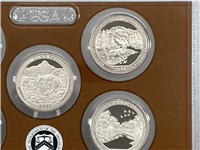2011-s America The Beautiful Quarters Proof Set (5 coins)