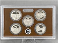 2011-s America The Beautiful Quarters Proof Set (5 coins)