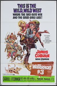 WATERHOLE #3   Original American One Sheet   (Paramount, 1967)