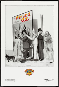 THE WIZARD OF OZ   50th Anniversary Re-Release American One Sheet   (MGM, 1989)