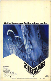 ZIGZAG   Original American One Sheet   (MGM, 1970)