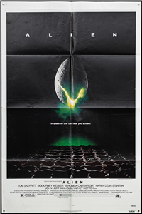 ALIEN   Original American One Sheet   (20th Century Fox, 1979)