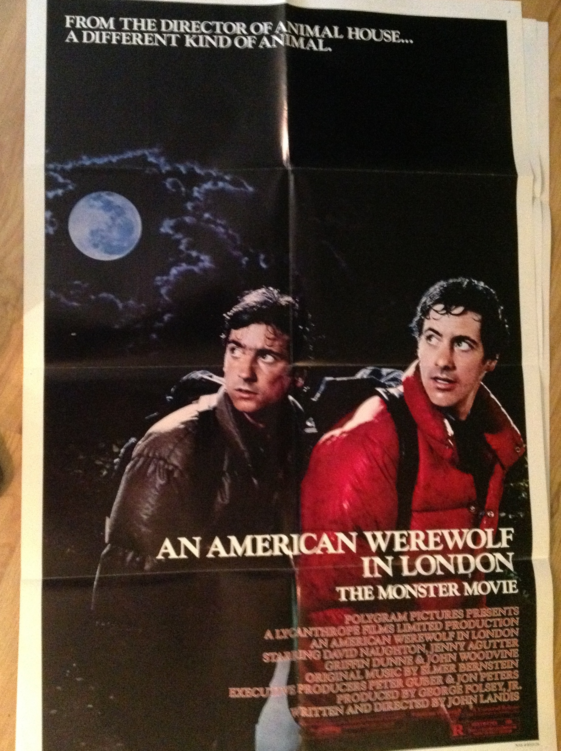 how-much-is-an-american-werewolf-in-london-original-american-one-sheet