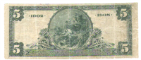 (Fr-590)  1902 $5 National Currency Note (Lyons/Roberts)