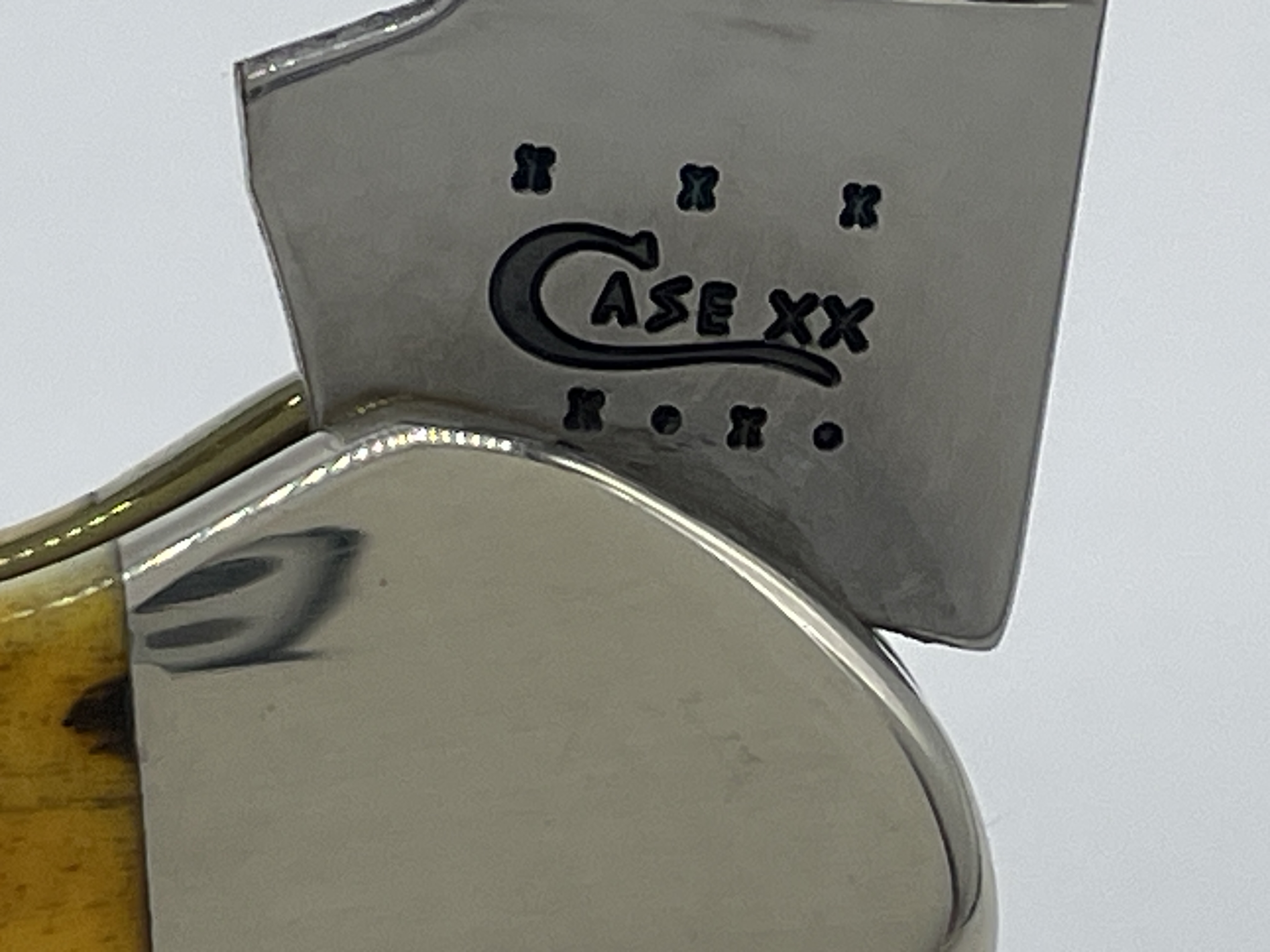 Xx's Script 2013 CASE XX USA 62131 SS Harvest Orange Jig Bone Canoe MINT