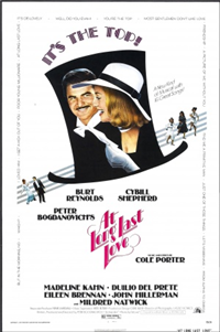 AT LONG LAST LOVE   Original American One Sheet   (Fox, 1975)