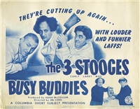 BUSY BUDDIES   Original American Lobby Card Set   (Columbia, 1944)