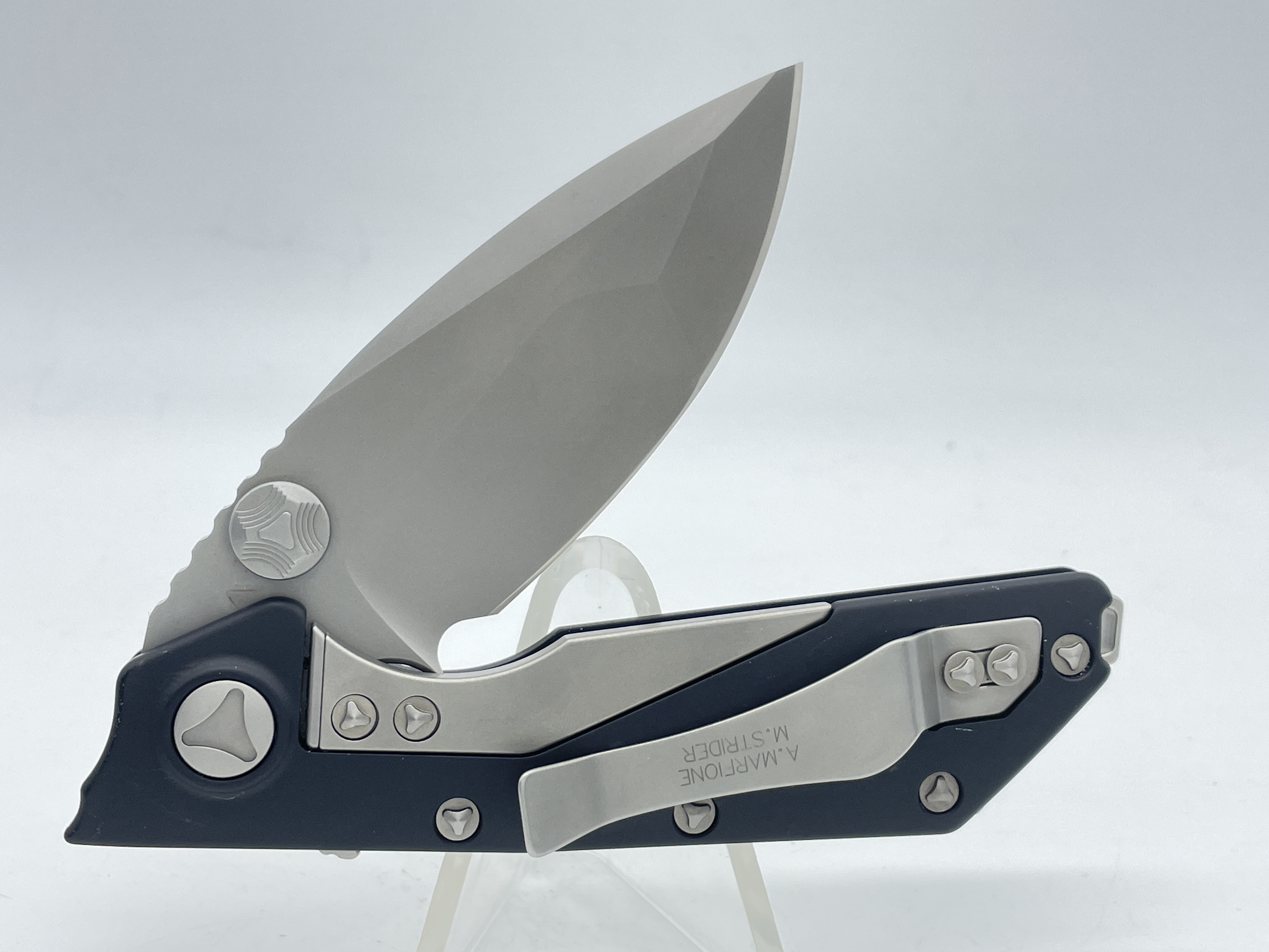 RARE 2013 MICROTECH DOC M/A 00628 Marfione/Strider Tactical Flipper MINT