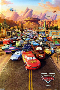 CARS   Original American One Sheet   (Buena Vista Pictures, 2006)