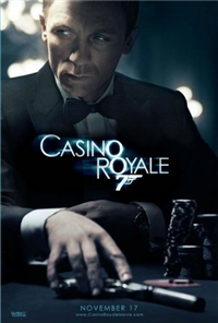 CASINO ROYALE   Original American One Sheet   (Sony Pictures Releasing, 2006)