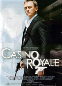 CASINO ROYALE   Original American One Sheet   (Sony Pictures Releasing, 2006)