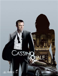 CASINO ROYALE   Original American One Sheet   (Sony Pictures Releasing, 2006)