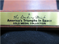 America's Triumphs in Space Gold Medals Set (Danbury Mint, 1979, 14K Gold)