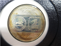 Nixon Inauguration United States Postal Service Commemorative Silver Medal (Franklin Mint, 1971)