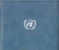 Franklin Mint  Official United Nations 1973 Commemorative Medal and First Day Covers Set of 5 (Sterling)