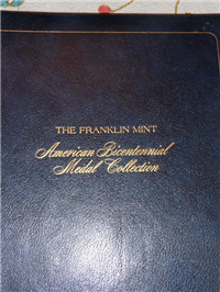 The American Bicentennial 18 KT Gold Medals Collection  (Franklin Mint, 1976)