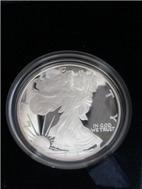 2002-W American Eagle Proof Silver Dollar