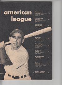 DELL BASEBALL ANNUAL Vol. 1 No. 3 (Dell Publishing Co., Inc., 1954)