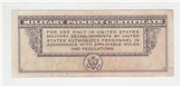 1946 $5 Military Payment Certificate (Series 461)