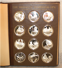 The 1974 Medallic Yearbook Medals Collection  (Franklin Mint, 1974)