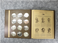 Franklin Mint  1976 Medallic Yearbook Medals