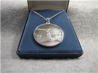 Viking I Landing On Mars Eyewitness Silver Pendant (Franklin Mint, 1976)