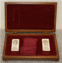 Presidential Silver Ingots Collection, 5000 Grain Edition   (Danbury Mint, 1975)